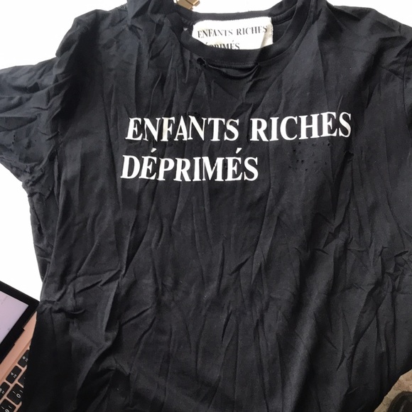 Tshirt, medium, enfants riches déprimés - Picture 3 of 3